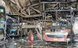 Cháy garage ở Gia Lai, 4 ô tô bị thiêu rụi, thiệt hại hơn 3 tỉ đồng