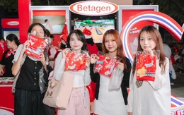 Dấu ấn ‘Men ta mê là Betagen’ tại phố đi bộ Nguyễn Huệ rộn ràng