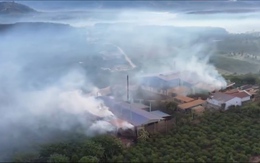 Hàng chục hộ dân khổ sở vì khói bụi, tiếng ồn từ các lò sấy cà phê mọc trái phép