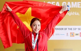 Ngắm bộ ảnh 'hoa khôi bắn súng' Phí Thanh Thảo tại SEA Games 33