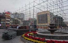 Quảng trường Đông Kinh Nghĩa Thục như công trường ngổn ngang, thi thiết kế thế nào?