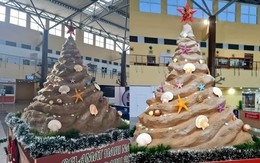 Cây thông Noel khiến dân mạng Malaysia… phải dụi mắt nhìn lại