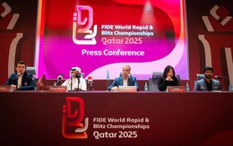 Hàng loạt kỳ thủ hàng đầu tham dự Giải vô địch cờ nhanh và cờ chớp thế giới FIDE 2025