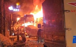 Hơn 50 xe va chạm trên cao tốc Nhật Bản, 1 người chết nhiều người bị thương