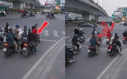 Cười sảng với cô gái lên nhầm xe