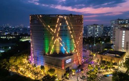 Rạp xiếc và biểu diễn đa năng Phú Thọ sáng đèn về đêm, tạo diện mạo mới cho khu vực