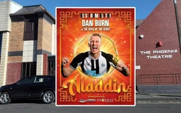 Fan Newcastle ‘phát cuồng’ khi Dan Burn tham gia hài kịch Aladdin