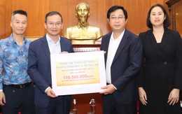 Đoàn thể thao Việt Nam có nghĩa cử cao đẹp trước khi đi Thái Lan dự SEA Games 33