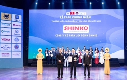 Shinko đạt chứng nhận Top 20 Thương hiệu - Nhãn hiệu uy tín hàng đầu 2025