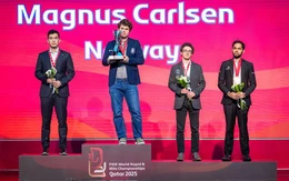 Carlsen lần thứ 9 lên ngôi vô địch cờ chớp thế giới