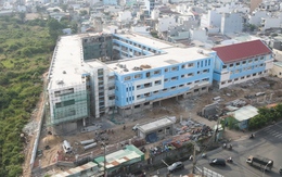 Trường tiểu học Trần Đại Nghĩa dần hoàn thiện trên khu đất từng là nghĩa trang Bình Hưng Hòa