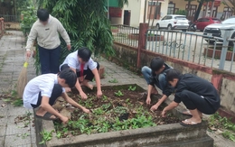 'Buổi học đặc biệt' của 11 học sinh chậm tiến tại bia ghi danh liệt sĩ