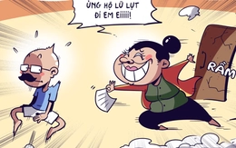 Khi ủng hộ tự nguyện được áp 'giá sàn'