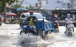 Hơn 20 tuyến đường ở TP.HCM có nguy cơ ngập do triều cường vượt mức báo động hôm nay