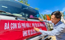 Vừa khắc phục lũ lịch sử, người Phú Yên vừa cứu trợ đồng bào Bình Thuận