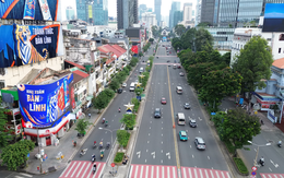 Flycam toàn cảnh đường Lê Lợi sẽ được sửa sang để đón năm mới 2026