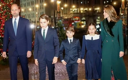Gia đình Hoàng tử William dự lễ hát Thánh ca Giáng sinh