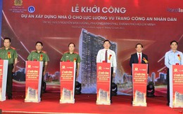 TP.HCM: Khởi công dự án nhà ở xã hội cho lực lượng công an tại phường Bình Phú