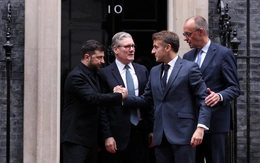 Tổng thống Zelensky tới London hội đàm với ba nhà lãnh đạo châu Âu