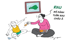 Nhà mình nghèo, tạm thời chỉ có thịt để ăn