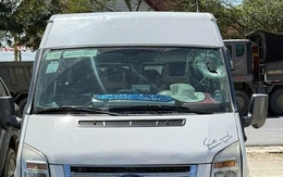 Truy tìm xe công trình làm rơi đá trúng xe 16 chỗ, 1 khách Nga thiệt mạng