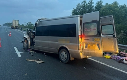 Tông xe 4 người chết: Tài xế xe khách lái xe liên tục 5 giờ, tài xế xe container dương tính ma túy