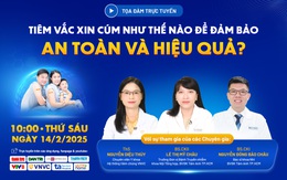 Trực tiếp: Tọa đàm 'Tiêm vắc xin cúm như thế nào để đảm bảo an toàn và hiệu quả?'