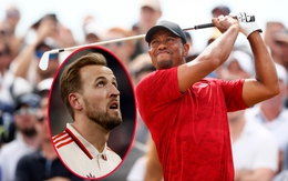 Harry Kane hợp tác ‘làm ăn’ với golfer huyền thoại Tiger Woods