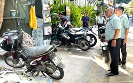 Nha Trang ra quân lập lại trật tự vỉa hè: Đoàn kiểm tra vừa nhắc nhở, hàng quán lại lấn chiếm