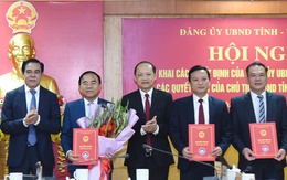 Hà Tĩnh công bố quyết định bổ nhiệm các giám đốc sở sau sắp xếp