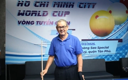 'Lão tướng' 63 tuổi Lý Thế Vinh giành vé dự World Cup billiards