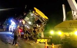 Tài xế xe chở 36 khách rơi xuống vực đèo Bảo Lộc đã bị tạm giữ hình sự