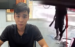 Hai tay xách 2 dao dọa chém người bán tôm chỉ vì bị nhắc nhở, thanh niên ở Bình Dương bị tạm giữ