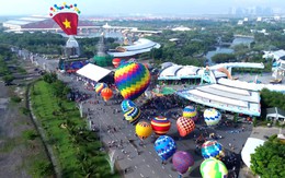 Festival khinh khí cầu lần đầu tiên được tổ chức ở Đồng Nai, thu hút hàng ngàn người