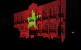 Mãn nhãn màn trình chiếu 3D Mapping trên tòa nhà 125 năm tuổi tại Đà Nẵng
