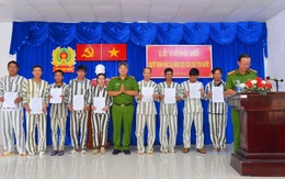 98 phạm nhân ở các trại giam Cà Mau được về nhà