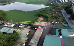 Nhiều hồ đẹp ở Hà Nội lại bị san lấp trái phép, chính quyền cơ sở nói gì?