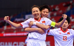 Futsal nữ Việt Nam: Quyết tâm toàn thắng vòng bảng