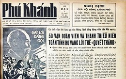 Ký ức những lần tách - nhập tỉnh - Kỳ 5: Phú là giàu có, Khánh là mừng vui