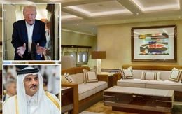 Rộ tin Qatar sắp tặng 'biệt thự bay' Boeing 747-8 cho ông Trump