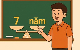 Làm thế nào để chia 12 thành 2 phần bằng 7?