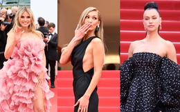 Nữ hoàng gợi cảm Heidi Klum, Bella Hadid đối phó với lệnh cấm mặc hở tại Cannes 2025 thế nào?