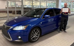 Xe Lexus hiếm hoi chạy 1,6 triệu km: Máy hybrid, chạy 400-800km/ngày, mới thay ắc quy 1 lần