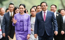 Lễ đón Thủ tướng Thái Lan Paetongtarn Shinawatra thăm Việt Nam