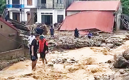 Hiện trường lũ quét sau tiếng nổ bùm trên đỉnh núi làm 2 người chết ở Bắc Kạn