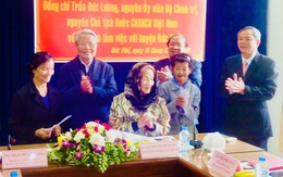 Nguyên Chủ tịch nước Trần Đức Lương gần gũi, giản dị trong mắt người dân quê nhà