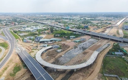 Vành đai 3 TP.HCM tăng tốc qua Long An, 'siêu' nút giao Mỹ Yên lộ diện