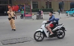Bám theo đoàn xe ưu tiên rồi tông bị thương cảnh sát, nam tài xế bị khởi tố