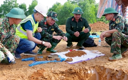 Quảng Trị phát hiện 5 bộ hài cốt liệt sĩ trong lúc thi công dự án điện gió