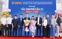 VNVC ra mắt và triển khai tiêm vắc xin mới phế cầu 20